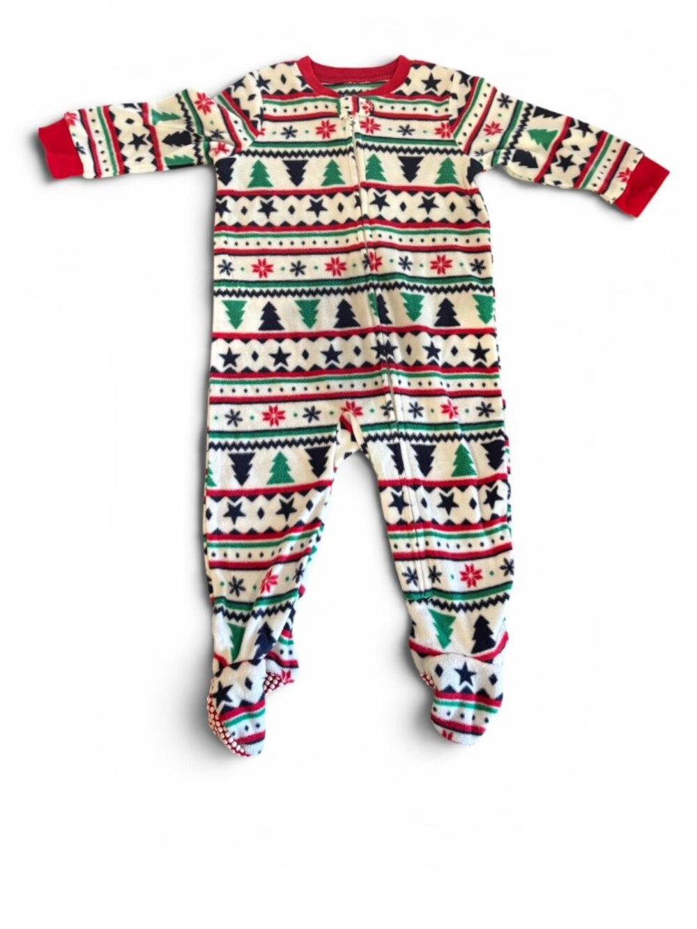 Jammies For Your Families 12M Blanket Sleeper Microfleece One-Piece Pajamas